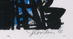 Anton Rooskens - Litho, Compositie met figuren - Ingelijst kopen? Bied vanaf 170!