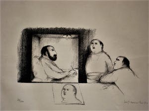 Metten Koornstra - Meester van de Verstilling - gelimiteerde ETS - gesigneerd - fraai ingelijst kopen? Bied vanaf 10!