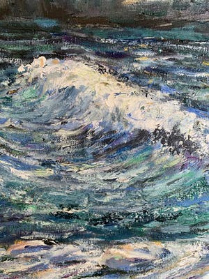 Harold Schouten - Golven bergrivier Franse Alpen kopen? Bied vanaf 250!