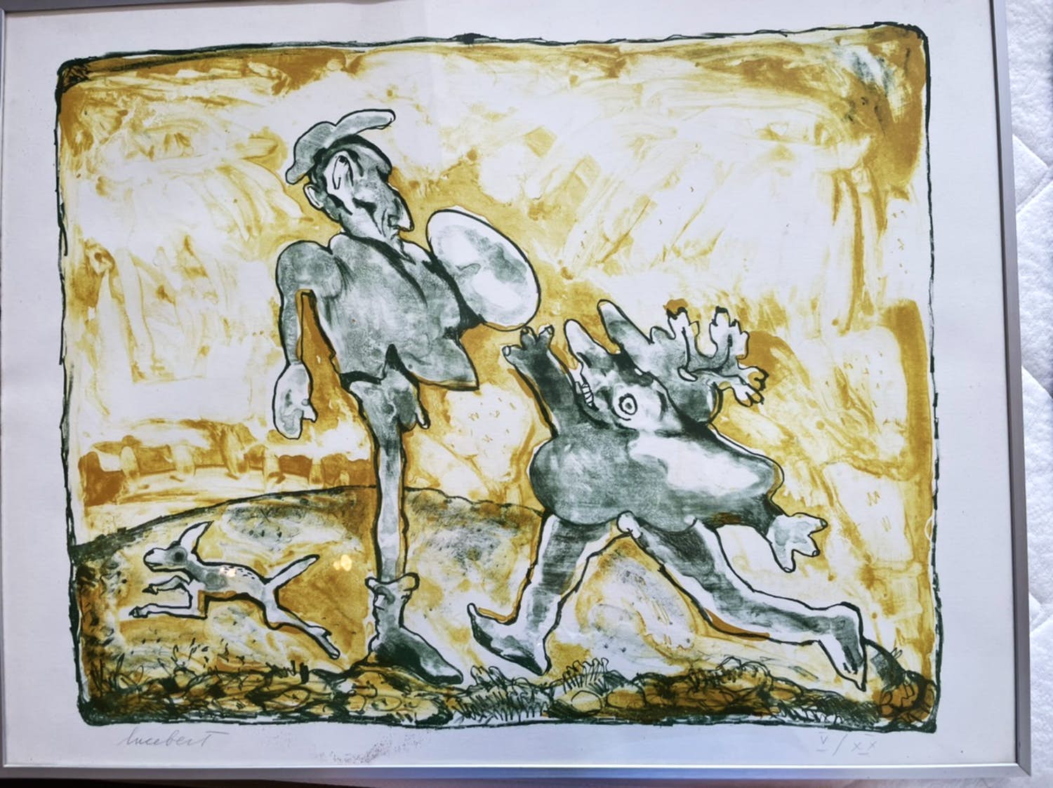 Lucebert - Don Quichot en Sancho Panza kopen? Bied vanaf 180!