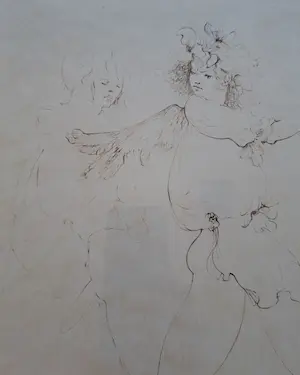 Leonor Fini - Elfje met figuur kaufen? Bieten Sie von 65!