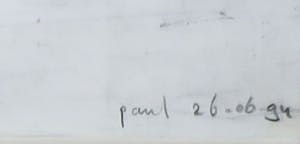 Paul Klemann - Gemengde techniek op papier, Geboorte van Zeus kopen? Bied vanaf 200!