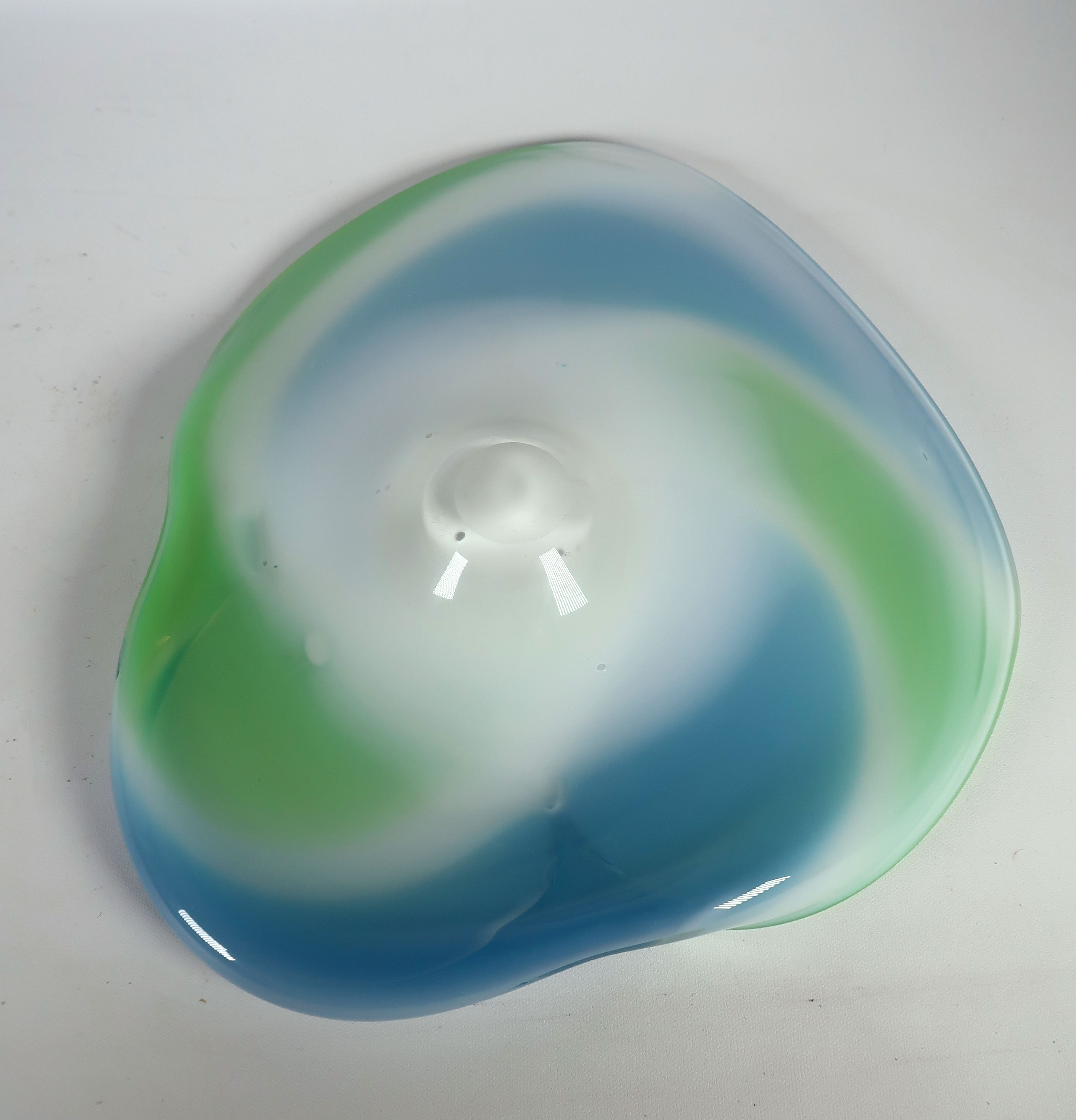 Willem Heesen - Glas, unica schaal met spiraalvorm kopen? Bied vanaf 100!