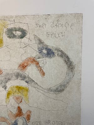 Anton Heyboer - Ets uit 1985 op Hahnemuhle papier kopen? Bied vanaf 125!