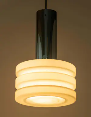 Glashütte Limburg - 2x Glashütte Limburg lamp - design Herbert Proft kopen? Bied vanaf 420!