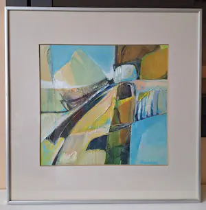 Bernadette Leijdekkers - Uniek, kleurrijk en abstract kopen? Bied vanaf 149!