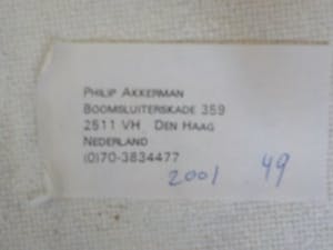 Philip Akkerman - nr 49 kopen? Bied vanaf 2500!
