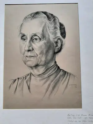 Dirk Harting - Litho, Wilhelmina kopen? Bied vanaf 20!