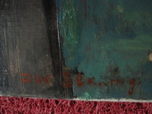 Daniel Wilhelm Bekking - Krachtig en met felle kleuren geschilderd "stierenvechten te Barcelona" - GROOT! kopen? Bied vanaf 120!