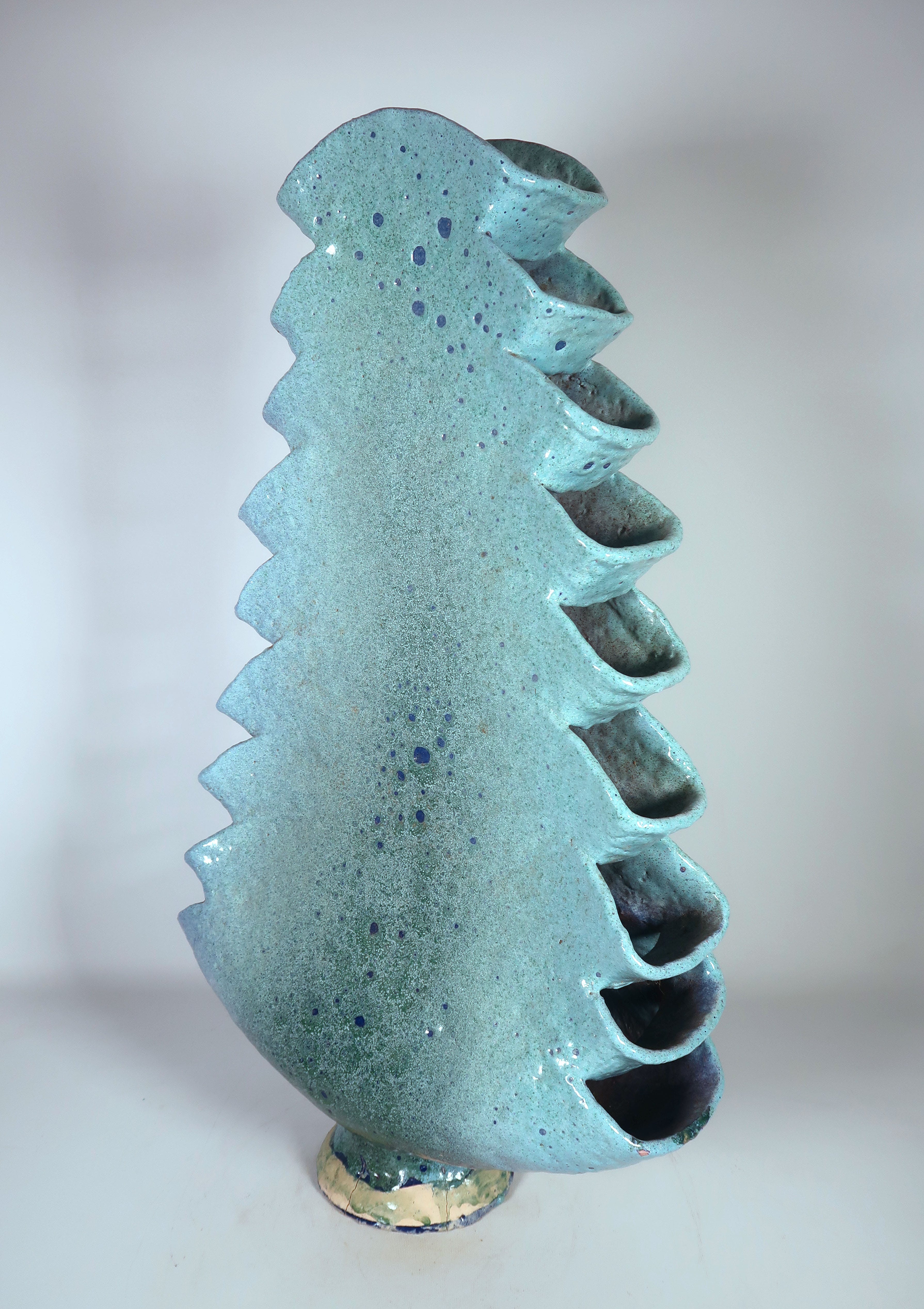 Peter von Hartsvelt Müller - Aardewerk, Blauwe tulpenvaas (Groot) kopen? Bied vanaf 70!