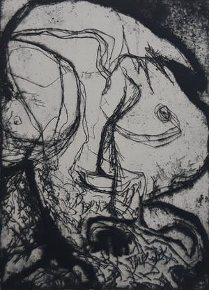 Jacqueline de Jong - Zes etsen op één blad kopen? Bied vanaf 30!