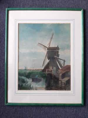 Leo Kurpershoek - Molen aan het water kaufen? Bieten Sie von 35!