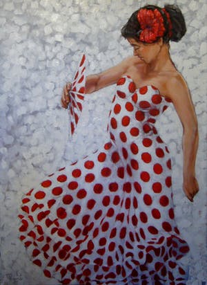 Rene Rikkelman - Flamenco danseres kopen? Bied vanaf 500!