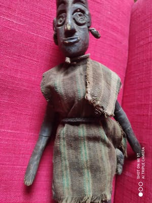 Burkina Faso - rituele pop, vermoedelijk Mali kopen? Bied vanaf 1!