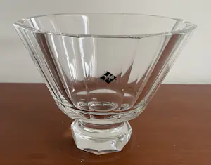 Desna Crystal - Facet geslepen kristallen kom op voet kopen? Bied vanaf 20!