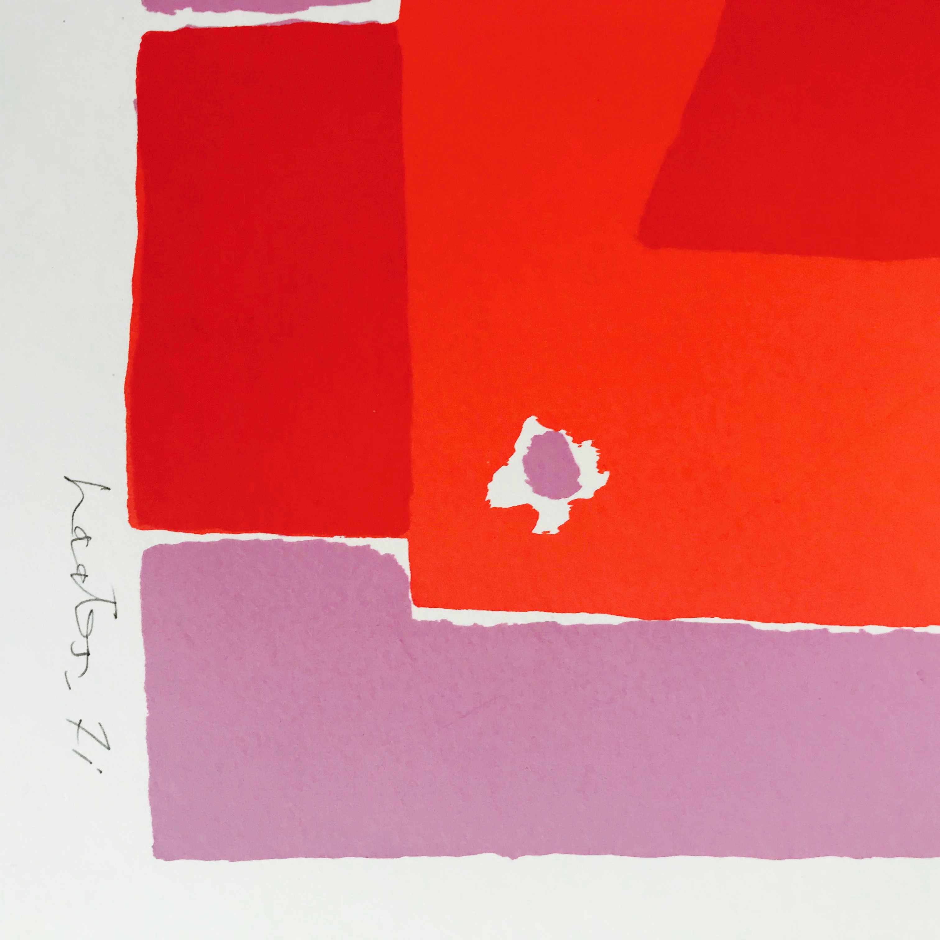 Niet of onleesbaar gesigneerd - Fraaie zeefdruk uit 1971 - Gesigneerd - Zonder lijst - 29/50 kopen? Bied vanaf 1!