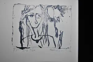 Ma Hui - 1x boekwerk met 10 litho's, oplage 20 & 1x boekwerk Dancing in 3D kopen? Bied vanaf 45!