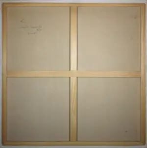 AcheterAngelos Tassopoulos - Olieverf op doek, Abstracte compositie - Zeer groot? Enchérissez de 250!