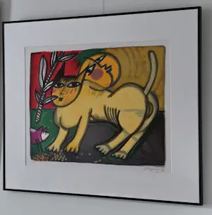 Corneille - Le chat la lune et le soleil - Gesigneerd - 1996 kopen? Bied vanaf 320!