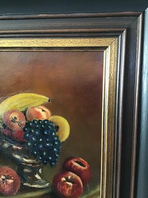 Niet of onleesbaar gesigneerd - Stilleven met fruit en schaal. kopen? Bied vanaf 1!
