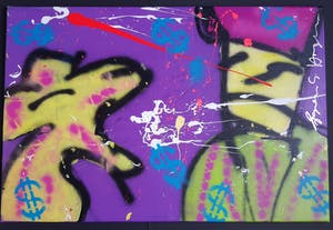 Espen Hagen - Dollar - Acryl - gesigneerd kopen? Bied vanaf 1!