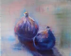 Irene van den Bos - Still Life with Figs verkocht voor € 50!