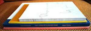 Arty Grimm - & Miguel Ybanez: 4 boekwerken -1x gesigneerd, 2x met gedichten Cees Nooteboom kopen? Bied vanaf 50!