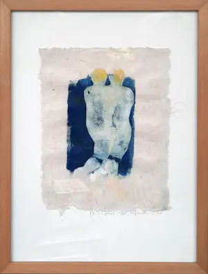Marijke Vijfhuizen - set van 3x monotype - INGELIJST - 25678 kopen? Bied vanaf 75!