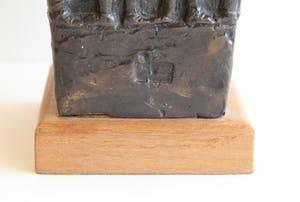 Niel Steenbergen - Bronzen beeld De Marskramer, oorspronkelijk ontwerp 1965 kopen? Bied vanaf 450!