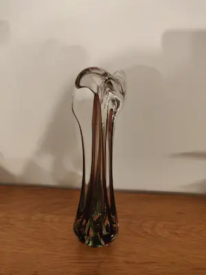 Max Verboeket - Vaas kristal 1960-1979 gesigneerd kopen? Bied vanaf 50!