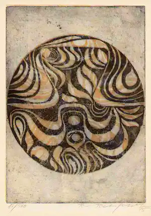 Robert Rehfeldt - Erschlossene Formen - rare Orig Lithographie handsigniert kaufen? Bieten Sie von 159!