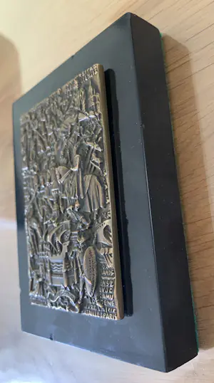 Raymond Delamarre - Medaille / Plaquette 2000 jaar Parijs - De bevrijding van Parijs kopen? Bied vanaf 75!