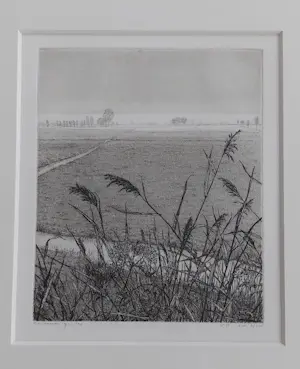 Reinder Homan - Landschapsetsen (drieluik) kopen? Bied vanaf 250!