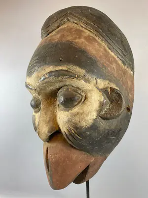 Igbo - 220637 - African IGBO BULU Mask - Nigeria. kopen? Bied vanaf 49!