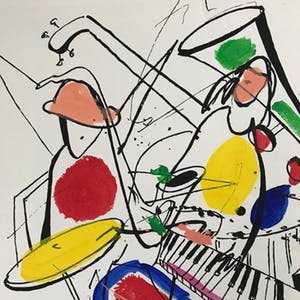 Michel Tyszblat - Ingekleurde zeefdruk - Gesigneerd - 2011 - Zeer goede staat kopen? Bied vanaf 45!