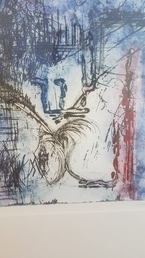 Olivier Beijn - Mooie abstracte zeefdruk kopen? Bied vanaf 50!