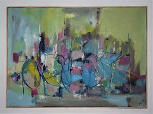 Iet van Es - Abstract kopen? Bied vanaf 150!