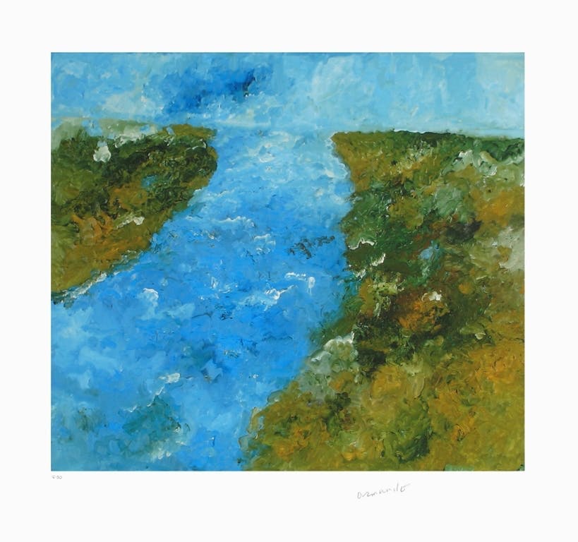 Armando - Handgesigneerde giclée, Der Fluß kopen? Bied vanaf 125!