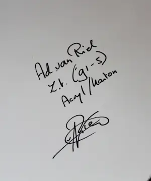 Ad van Riel - Zonder titel (91 - 5) kopen? Bied vanaf 40!