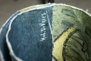 Hubert De Vries - Kermistafereel met draaimolen 49/75 kopen? Bied vanaf 100!