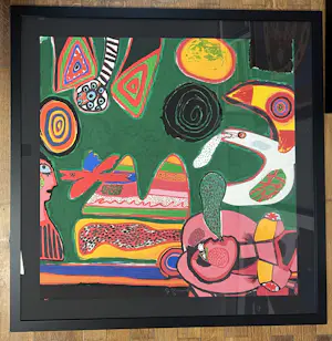 Corneille - Ingelijste litho Bain de Soleil / Zonnebaden, 1999 kopen? Bied vanaf 990!