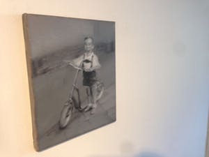 Erwin van Krey - Boy on an autoped kopen? Bied vanaf 150!