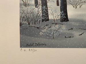 Michel Delacroix - La Chasse d'Hiver kopen? Bied vanaf 40!