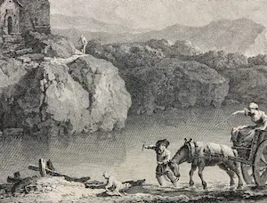 Adrian Zingg - Ets en burijn, Première Vue d'Autriche kopen? Bied vanaf 1!