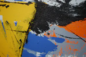 Bep Toscani - abstracte zeefdruk in zeer goede staat kopen? Bied vanaf 65!