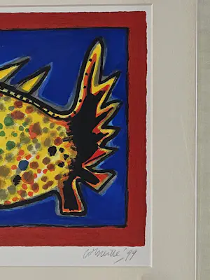 Corneille - Poisson Joyeux - E.A - 1999 - Handgesigneerd kopen? Bied vanaf 500!