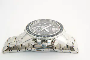 180- Robuust Seiko Sportura Chronograph SPC135P1 horloge - met extra schakels kopen? Bied vanaf 180!