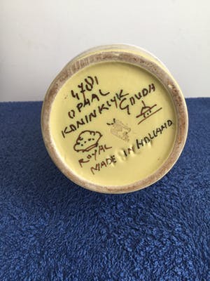 Plateelbakkerij Zuid-Holland - Flessenvaas | Opaal | Royal Gouda kopen? Bied vanaf 45!