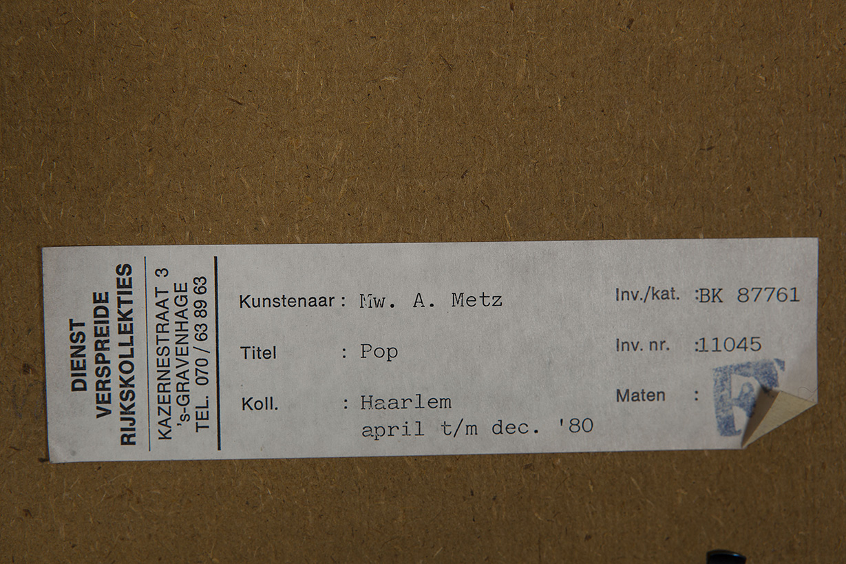 Anna Metz - Pop - Kleurenets op papier - 1979 - ed. 6/15 - gesigneerd kopen? Bied vanaf 10!