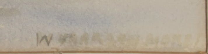 Niet of onleesbaar gesigneerd - Aquarel op papier, Zeilbootjes in de sloot -  kopen? Bied vanaf 1!